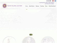 Tablet Screenshot of juniperclare.com
